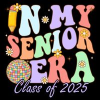 Groovy In My Senior Era Class Of 2025 Graduate Senior 2025 Funny Gift Backpack