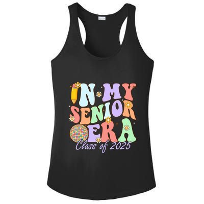 Groovy In My Senior Era Class Of 2025 Graduate Senior 2025 Funny Gift Ladies PosiCharge Competitor Racerback Tank