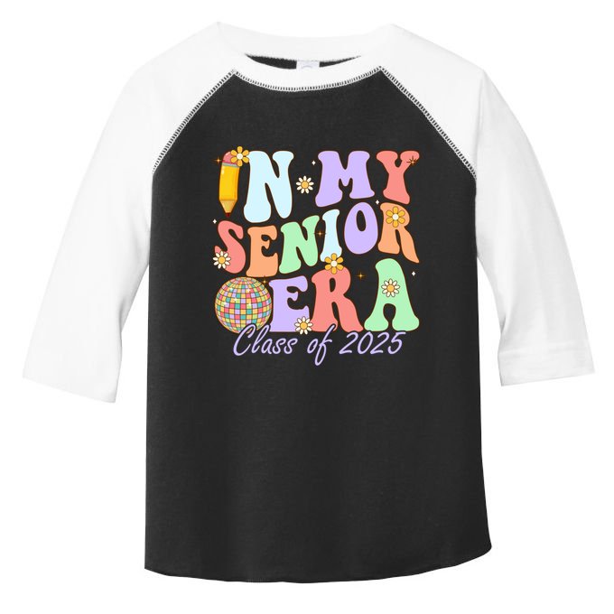 Groovy In My Senior Era Class Of 2025 Graduate Senior 2025 Funny Gift Toddler Fine Jersey T-Shirt