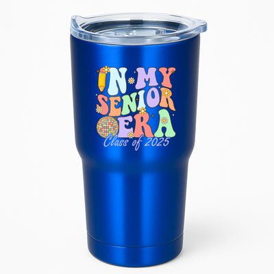 Groovy In My Senior Era Class Of 2025 Graduate Senior 2025 Funny Gift Tumbler
