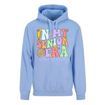 Groovy In My Senior Era Class Of 2025 Graduate Senior 2025 Funny Gift Unisex Surf Hoodie