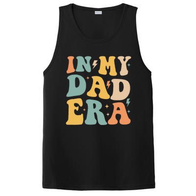 Groovy In My Dad Era Funny Dad Father Daddy Era PosiCharge Competitor Tank