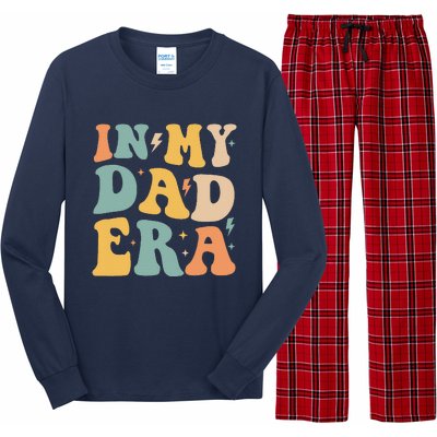 Groovy In My Dad Era Funny Dad Father Daddy Era Long Sleeve Pajama Set