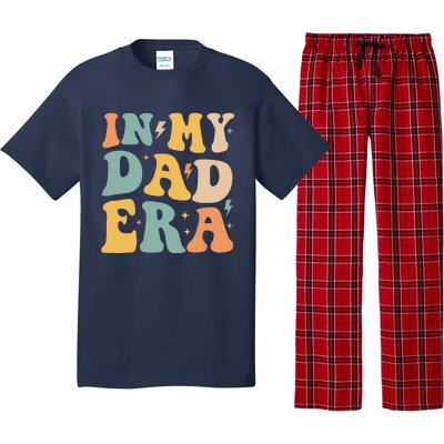 Groovy In My Dad Era Funny Dad Father Daddy Era Pajama Set