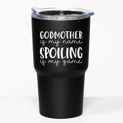 Godmother Is My Name Spoiling Is My Game Funny Godmother Tumbler