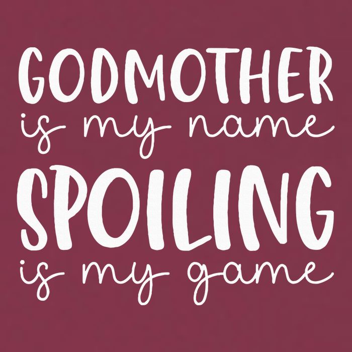 Godmother Is My Name Spoiling Is My Game Funny Godmother 16oz Travel Tumbler