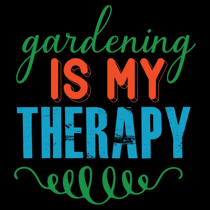 Gardening Is My Therapy Zip Tote Bag