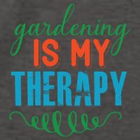 Gardening Is My Therapy Vector Backpack