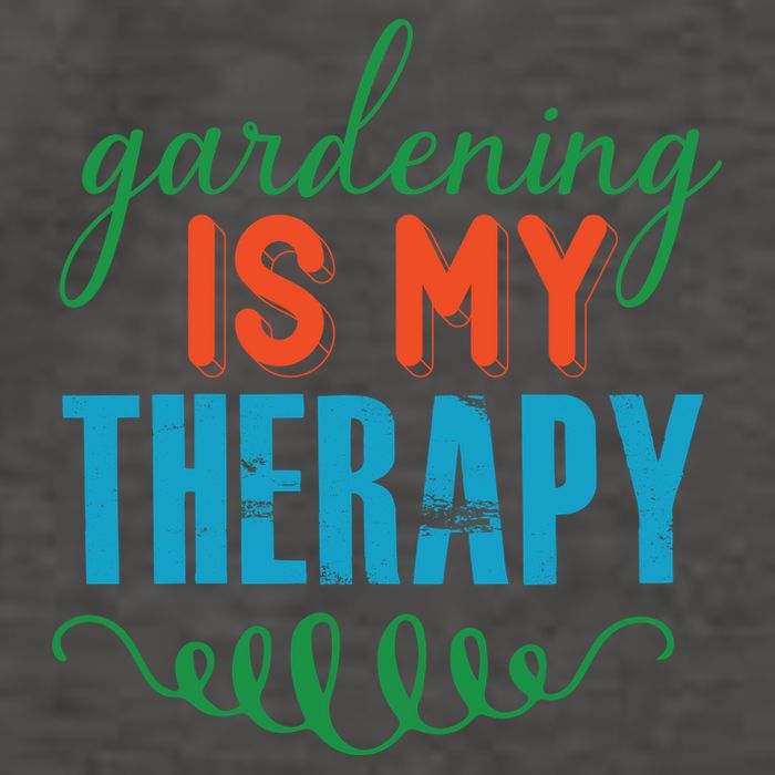 Gardening Is My Therapy Vector Backpack