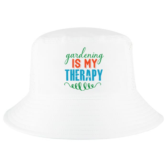 Gardening Is My Therapy Cool Comfort Performance Bucket Hat