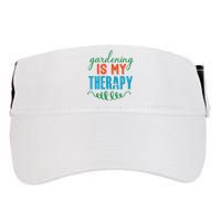 Gardening Is My Therapy Adult Drive Performance Visor