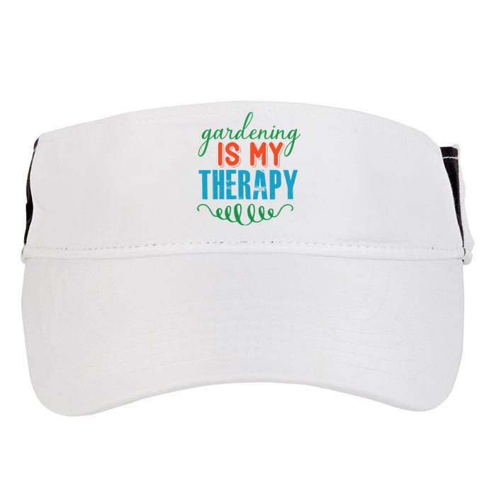 Gardening Is My Therapy Adult Drive Performance Visor