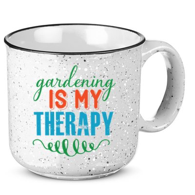 Gardening Is My Therapy 15oz Campfire Ceramic Mug