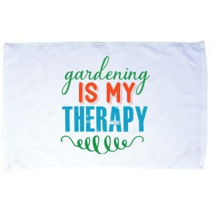 Gardening Is My Therapy Microfiber Hand Towel