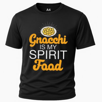 Gnocchi Is My Spirit Food Funny Italian Cuisine Gnocchi Fans Performance Shirt