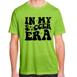 Groovy In My Soccer Era Soccer Player Gift Adult ChromaSoft Performance T-Shirt