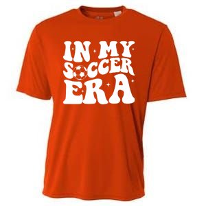 Groovy In My Soccer Era Soccer Player Gift Cooling Performance Crew T-Shirt