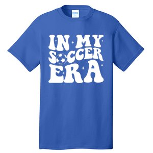 Groovy In My Soccer Era Soccer Player Gift Tall T-Shirt