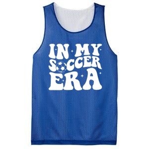 Groovy In My Soccer Era Soccer Player Gift Mesh Reversible Basketball Jersey Tank