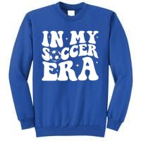 Groovy In My Soccer Era Soccer Player Gift Tall Sweatshirt