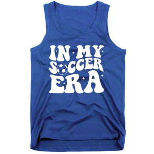 Groovy In My Soccer Era Soccer Player Gift Tank Top