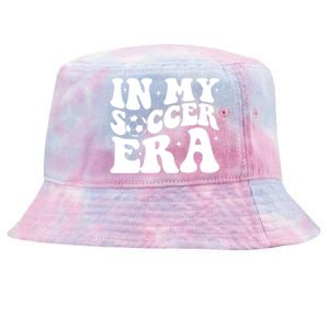 Groovy In My Soccer Era Soccer Player Gift Tie-Dyed Bucket Hat