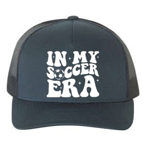 Groovy In My Soccer Era Soccer Player Gift Yupoong Adult 5-Panel Trucker Hat