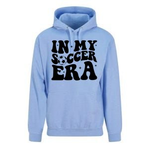 Groovy In My Soccer Era Soccer Player Gift Unisex Surf Hoodie