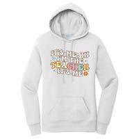 Groovy It's Me Hi I'm The Teacher It's Me Funny Teacher Women's Pullover Hoodie