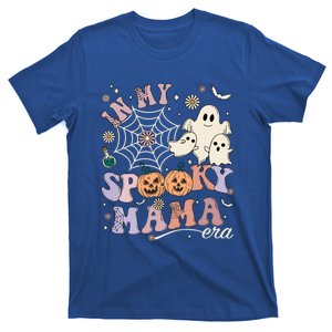 Groovy In My Spooky Mama Era Ghost Halloween Costume Gift T-Shirt