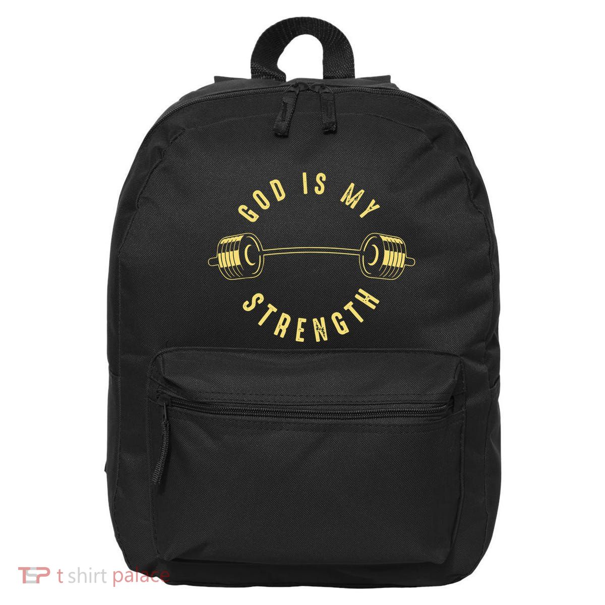 God Is My Strength 16 in Basic Backpack