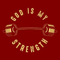 God Is My Strength Apron