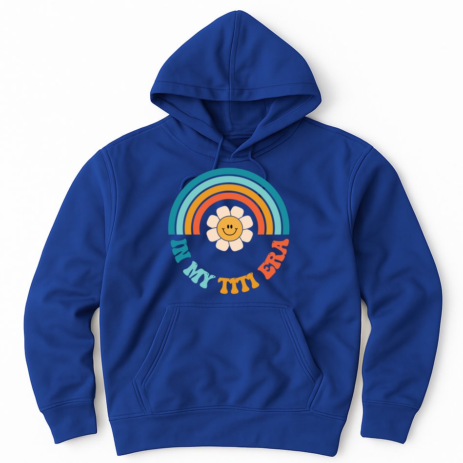 Groovy In My Titi Era Best Aunt Ever Auntie Funny Gift Hoodie