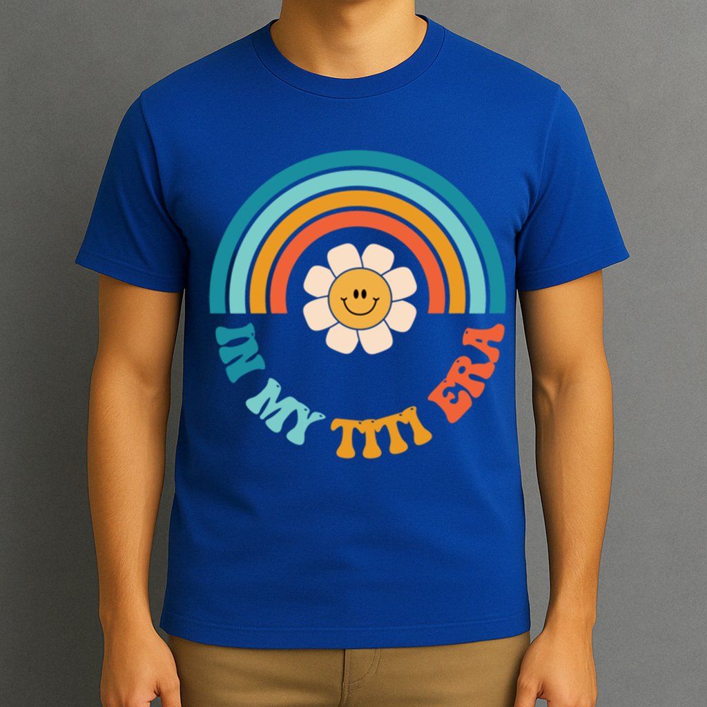 Groovy In My Titi Era Best Aunt Ever Auntie Funny Gift T-Shirt