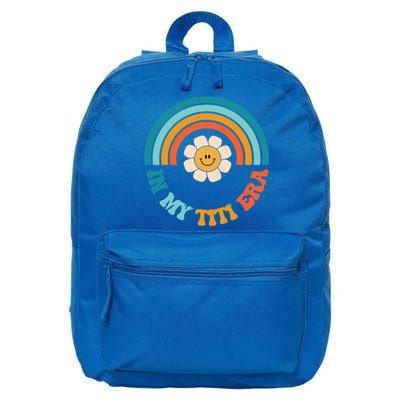 Groovy In My Titi Era Best Aunt Ever Auntie Funny Gift 16 in Basic Backpack
