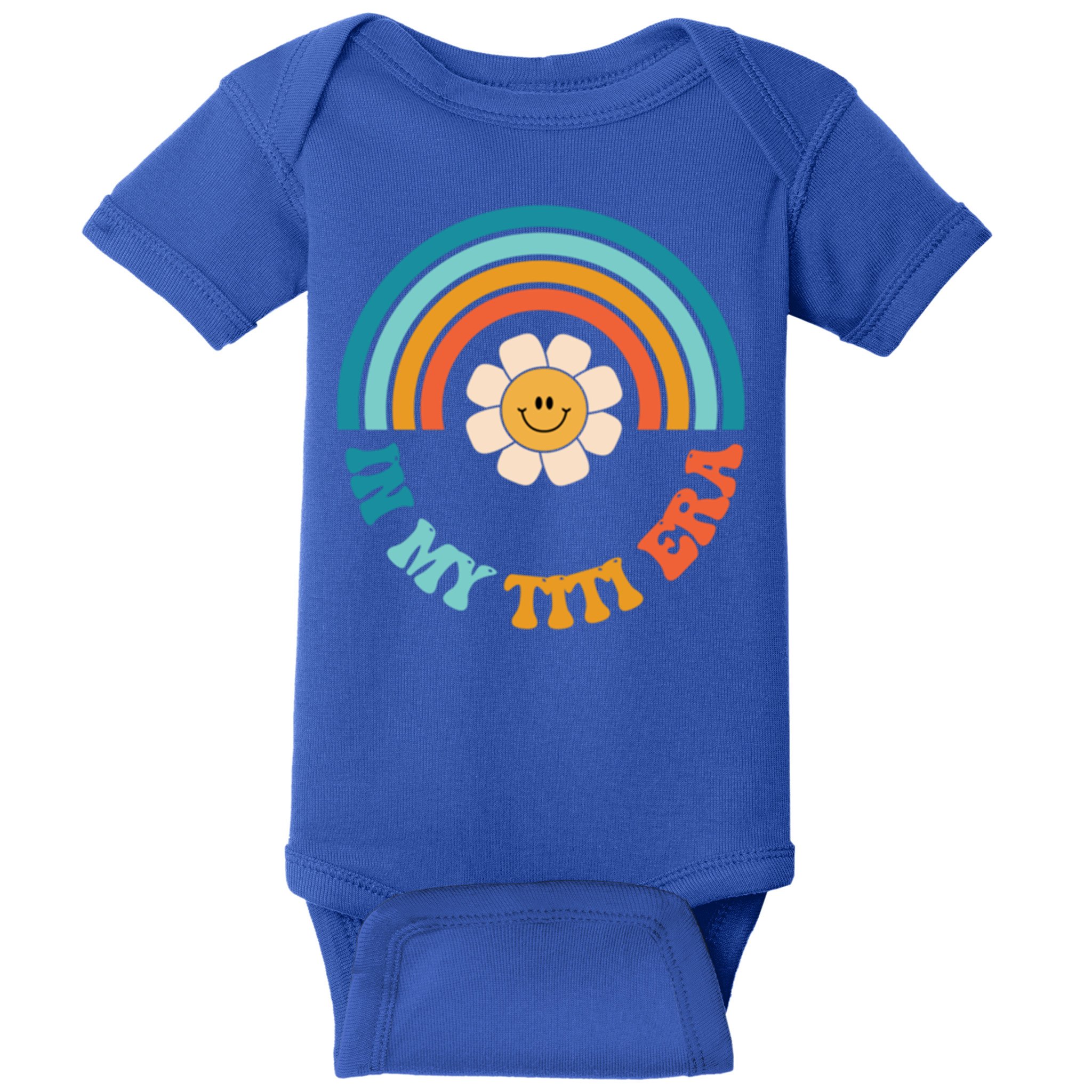 Groovy In My Titi Era Best Aunt Ever Auntie Funny Gift Baby Bodysuit
