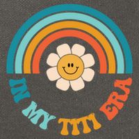 Groovy In My Titi Era Best Aunt Ever Auntie Funny Gift Cotton Canvas Backpack