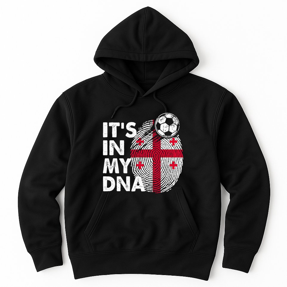 Georgia In My Dna Georgian Flag Team Georgia Hoodie