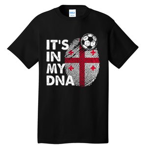 Georgia In My Dna Georgian Flag Team Georgia Tall T-Shirt