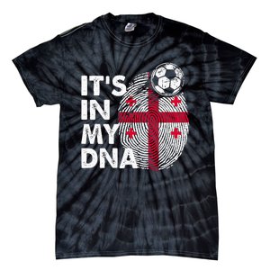 Georgia In My Dna Georgian Flag Team Georgia Tie-Dye T-Shirt