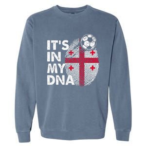 Georgia In My Dna Georgian Flag Team Georgia Garment-Dyed Sweatshirt