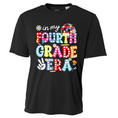 Groovy In My Fourth Grade Era First Day 4th Grade Teache Cooling Performance Crew T-Shirt