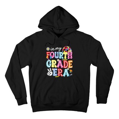 Groovy In My Fourth Grade Era First Day 4th Grade Teache Hoodie