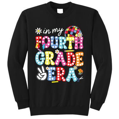 Groovy In My Fourth Grade Era First Day 4th Grade Teache Sweatshirt