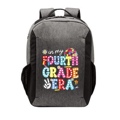 Groovy In My Fourth Grade Era First Day 4th Grade Teache Vector Backpack