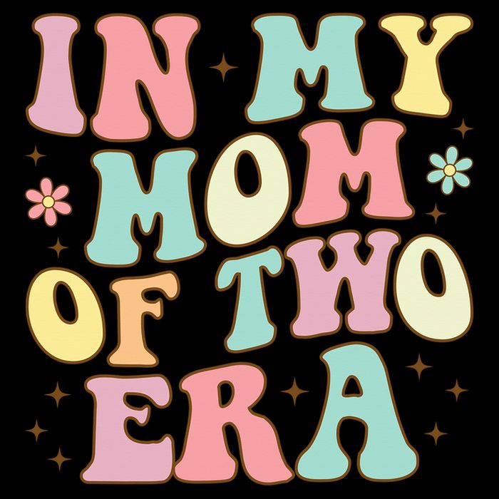 Groovy In My Mom Of Two Era Mother'S Day 2025 Flexfit Unipanel Trucker Cap