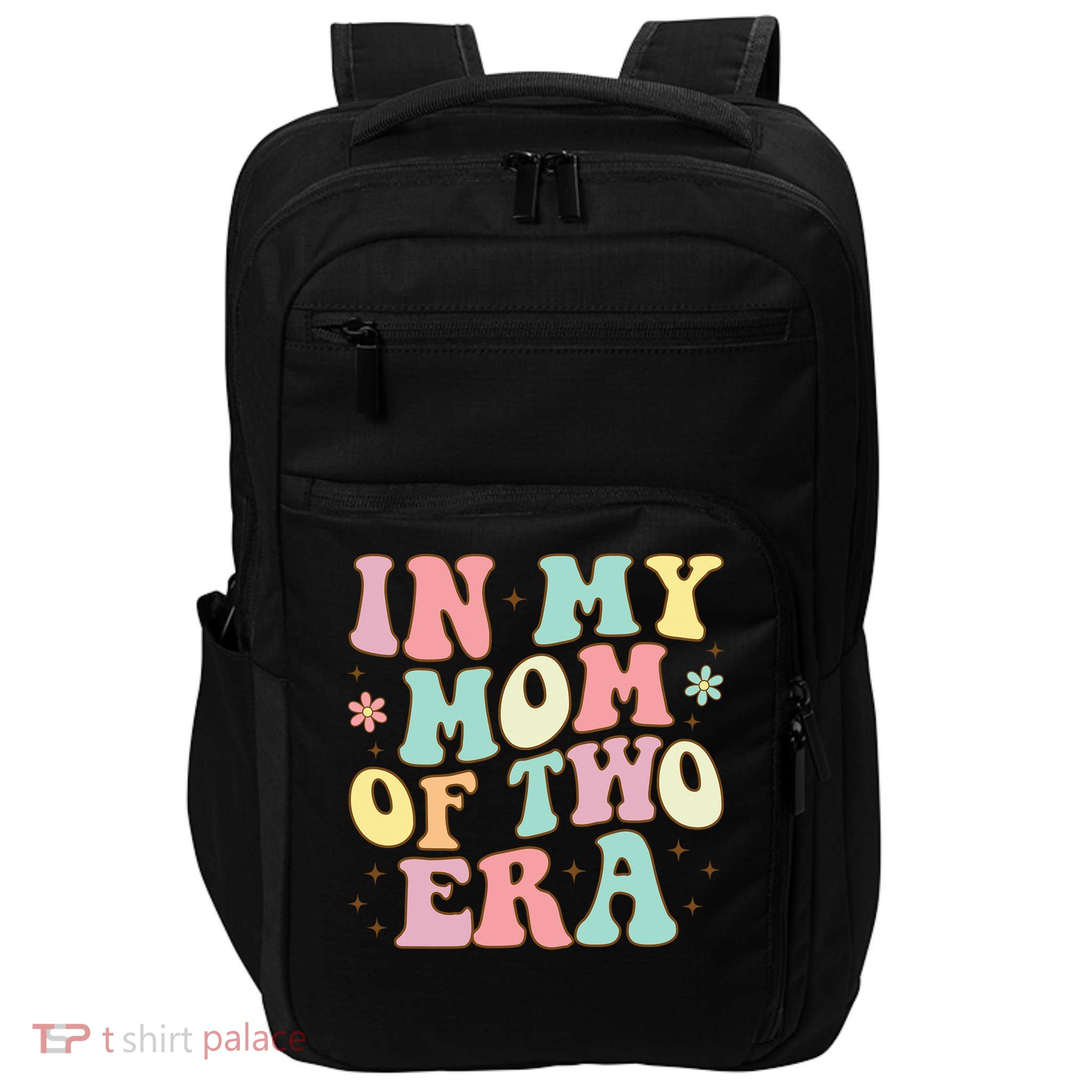 Groovy In My Mom Of Two Era Mother'S Day 2025 Impact Tech Backpack