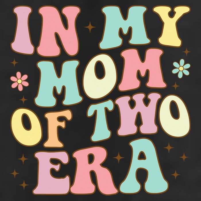 Groovy In My Mom Of Two Era Mother'S Day 2025 Adult Drive Performance Visor