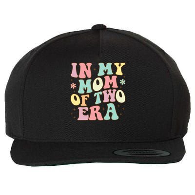 Groovy In My Mom Of Two Era Mother'S Day 2025 Wool Snapback Cap