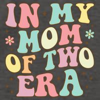 Groovy In My Mom Of Two Era Mother'S Day 2025 Vector Backpack